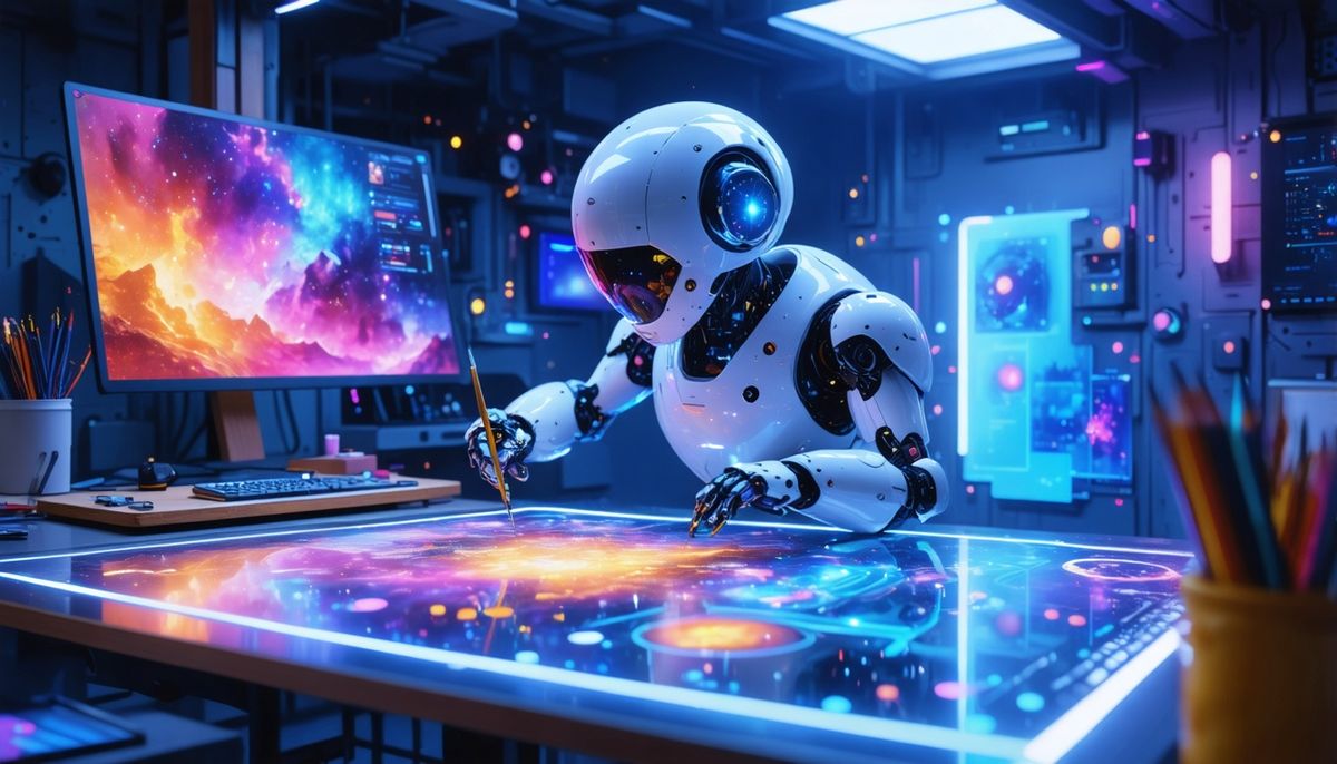 Yaratıcı Görsel Tasarım Teknikleri ile AI Destekli Yaratıcılığı Artırma