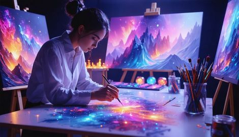 AI ile Sanat Yaratımının Sırları: Yaratıcı Promptlar ve AI Çizim Teknikleri