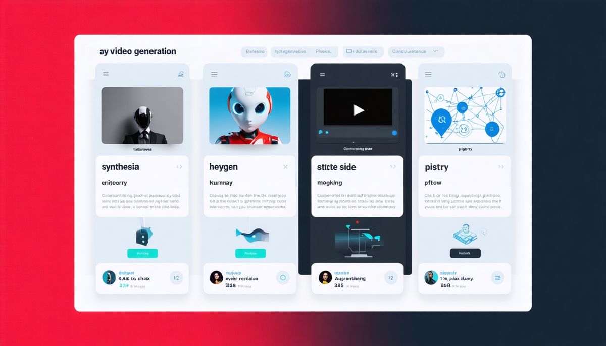 AI Video Üretim Araçları: Pazarlama İçin Karşılaştırma Rehberi (Synthesia, HeyG⁠