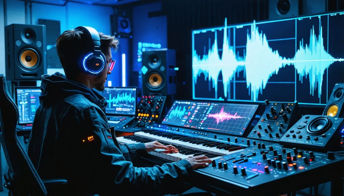 Ses Tasarımında AI Araçları Kullanımı: Geleceğin Müzik Prodüksiyonunda Yeni Dönm