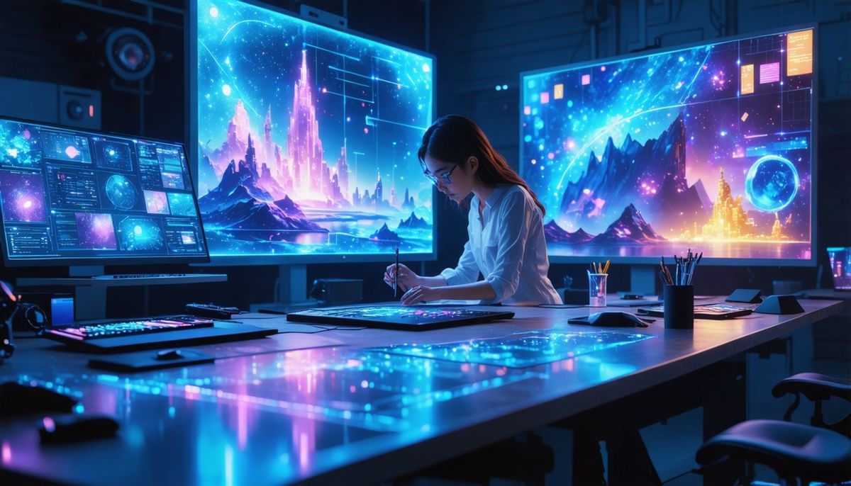 AI ile Görsel Tasarımda Yenilikler: Geleceğin Grafik Tasarım Trendleri