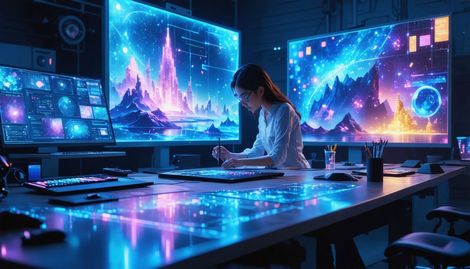 AI ile Görsel Tasarımda Yenilikler: Geleceğin Grafik Tasarım Trendleri